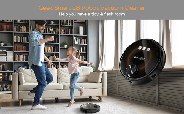 Geek Smart L8 Robot Vacuum Cleaner And Mop
